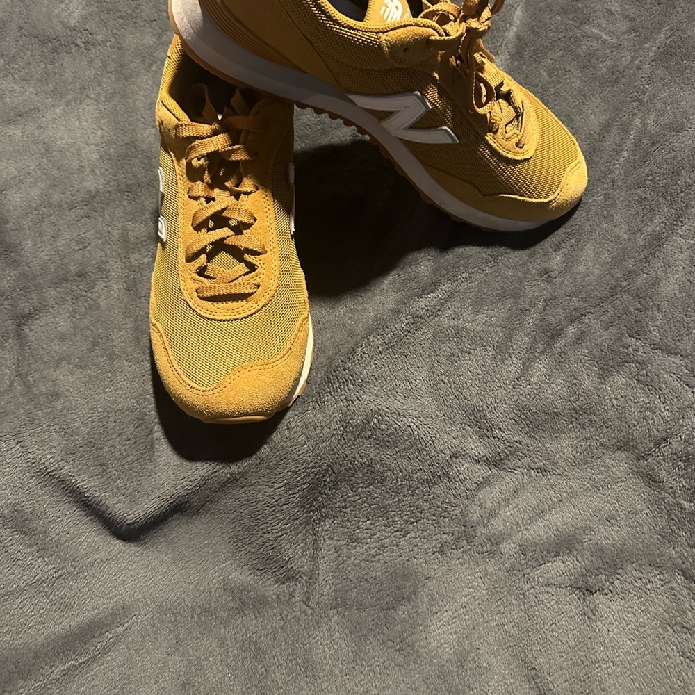 Yellow Athletic Sneakers